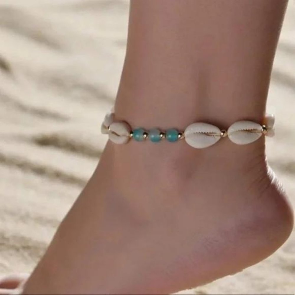 Turquoise Ankle Bracelet